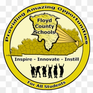 Hiding Clipart School Agenda - Floyd County Schools Logo - Png Download