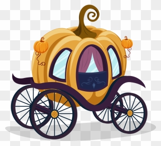 Cinderella Carriage Pumpkin Cartoon Clip Art - Cinderella Pumpkin Carriage Png Transparent Png