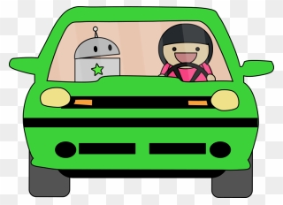 Free To Use & Public Domain Clip Art Clipartlord - Taxi Car Cartoon Green - Png Download