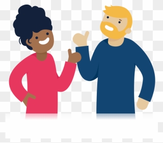 Transparent People Talking Png Clipart