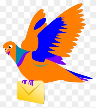 Flying Pigeon Clipart - Png Download