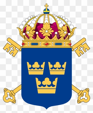 Lesser Coat Of Arms Sweden Clipart