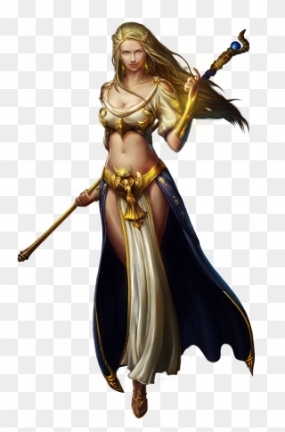 Female Elves Png - Elf Dungeons And Dragons Characters Clipart