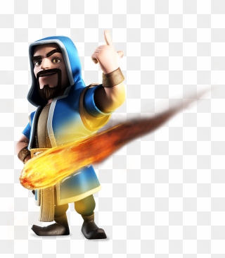 Clash Of Clans Wizard Png Clipart , Png Download - Clash Royale Png Transparent Png
