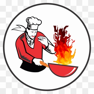 Catering Fire Logo Clipart