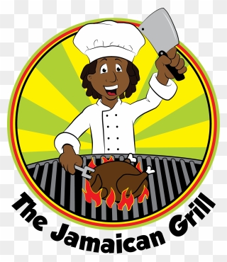 Cook Clipart Caterer - Jamaican Food Truck Logos - Png Download