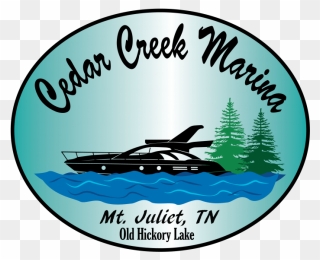 Lakeside Blowout "like None Other - Cedar Creek Marina Logo Clipart