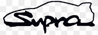 Toyota Supra Clipart