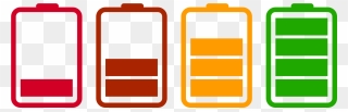 Battery Charging Clipart Battery Bar - Battery Png Transparent Png