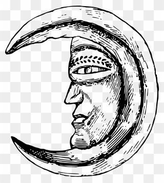 Freeuse Download Clipart Of The Moon - Man In The Moon Png Transparent Png