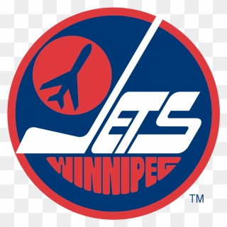 Original Winnipeg Jets Logo Clipart