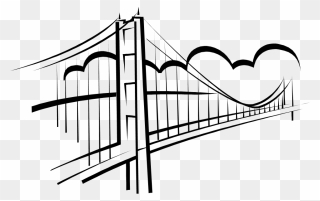 Timber Bridge Clip Art - Bridges Clipart - Png Download