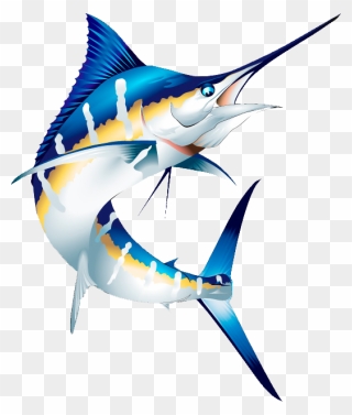 Guy Harvey Fishing Logo - Blue Marlin Png Clipart