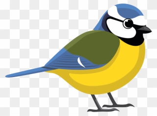 Blue-tit2 - Blue Tit Clip Art - Png Download