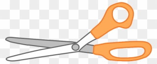 Artwork Paintbrush Scissors And Glue Svg Clip Arts - Scissors - Png Download