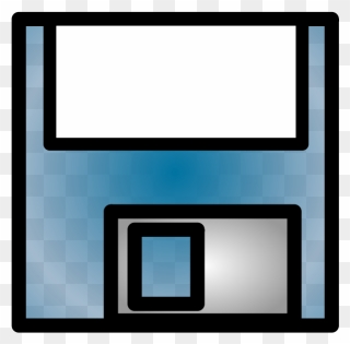 Guardar, Save - Floppy Disk Square Clipart - Png Download