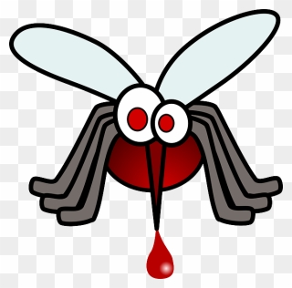 Cartoon Mosquito - Mosquito Clip Art - Png Download
