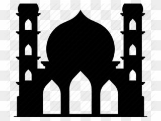 Mosque Clipart Moon Png - Icon Kubah Masjid Transparent Png