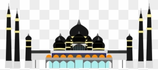 Masjid Clipart Crystal Mosque Al Masjid An Nabawi Great - Crystal Mosque Png Transparent Png