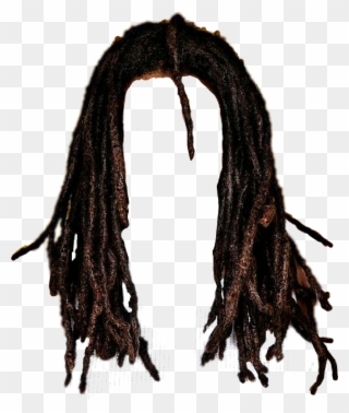 Dreads Vector Transparent - Dreadlocks Png Clipart