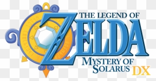 Search Clip Art Zelda Solarus Dx Logo Vector - Legend Of Zelda Mystery Of Solarus Dx - Png Download