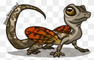 Draco Volans Lizard By Charizardsparks - Draco Lizard Clipart - Png Download