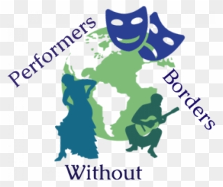 Performers Without Borders - Poster Clipart