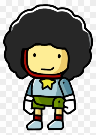 Afro - Scribblenauts Maxwell And Lily Clipart