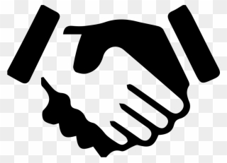 Handshake Svg Free Download Png - Shaking Hands Icon Png Clipart