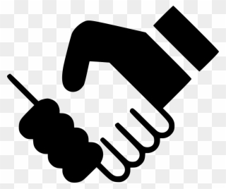 Business Clipart Business Deal - People Shaking Hands Icon - Png Download