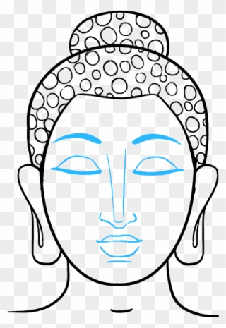 How To Draw Buddha - Draw Buddha Clipart