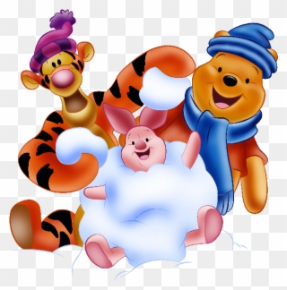 Pooh Bear Clip Art - Winnie The Pooh Christmas Png Transparent Png