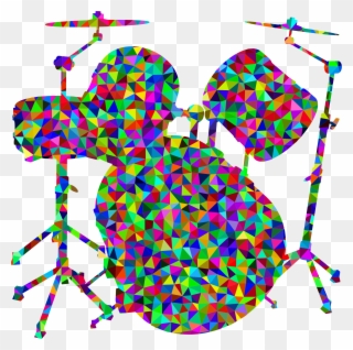 Drum Kits Percussion Silhouette Musical Instruments - Drums Png Clipart Transparent Png