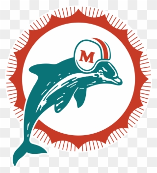 Miami Dolphins - Miami Dolphins 1966 Logo Clipart