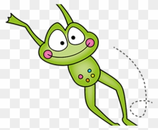 Jumping Frog Clipart - Png Download