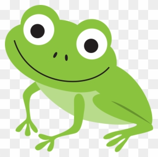 B *✿* Frog Illustration, Pond Life, Green Frog, Frogs - Cute Frog Clip Art - Png Download
