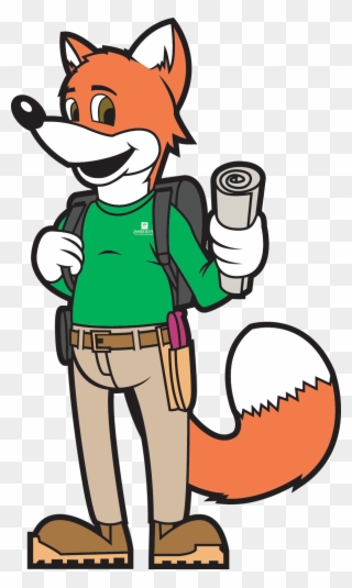 Pip The Fox - James River Grounds Management, Inc. Clipart