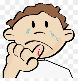 Injured Child Png - Cartoon Boy Crying Clipart