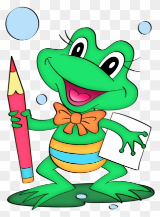 Frogs ‿✿⁀°••○ Frog - Animalitos Tiernos Animados Clipart