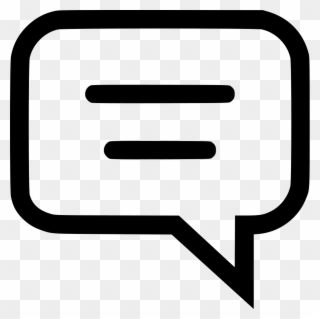 Bubble Chat Talk Conversation Line Comments - Icon Conversation Line Art Clipart