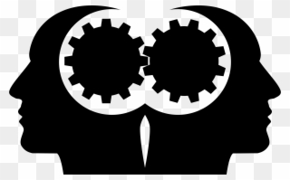 Conversation Clipart Job Sharing - Two Heads Are Better Than One Clip Art - Png Download