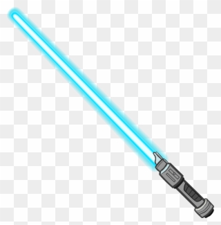 Star Wars Clipart Sword - Sable De Luz Azul Png Transparent Png