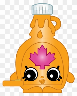 Miss Maple Syrup - Shopkins Syrup Clipart