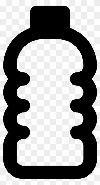 This Is An Image Of What Appears To Be A Plastic Bottle - Plastic Icon Clipart