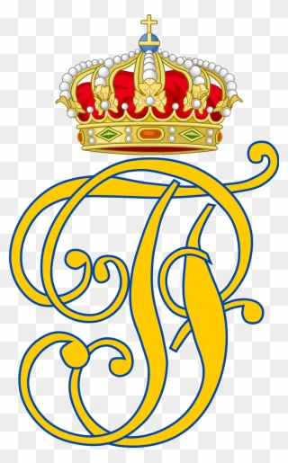 Open - Royal Monogram Prince Charles Clipart