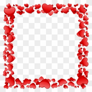 Heart Frame Png Clipart Borders And Frames Heart Clip - กรอบ รูป สวย ๆ Transparent Png