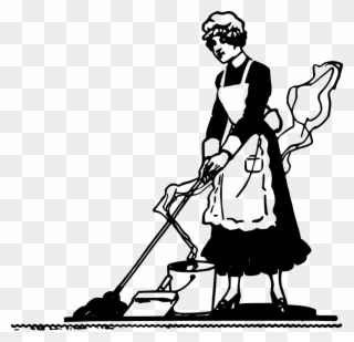 Png Royalty - Housekeeping Black And White Clipart