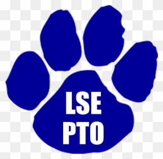 Lse Pto Paw Print - Cougar Paw Print Clipart - Png Download