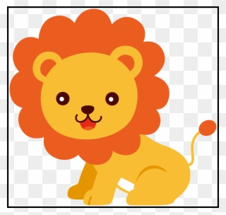 Truffula Tree Coloring Page With Jpg Transparent Download - Cute Lion Clipart - Png Download