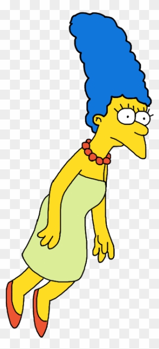 1987 Marge Simpson - The Simpsons Clipart